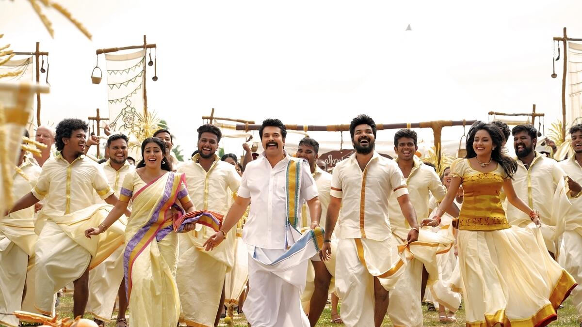 In Madhura Raja Mammootty will once again be seen as a larger-than-life character