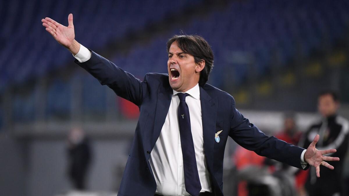 Simone Inzaghi replaces Antonio Conte as Inter MIlan coach. — Reuters
