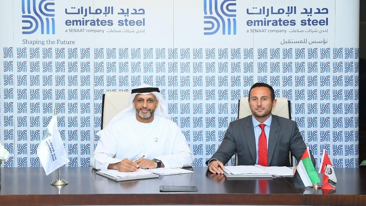Emirates Steel signs agreement with Finnish company