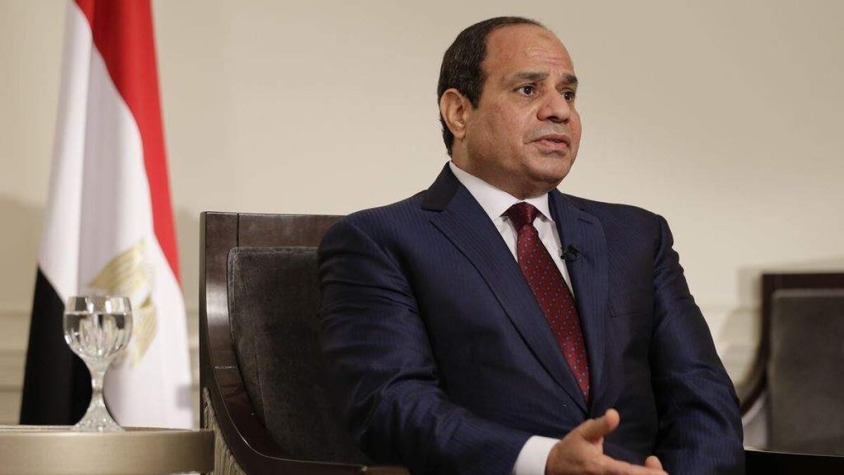 Egypt President Sisi to embark on tour of UAE, India and Bahrain