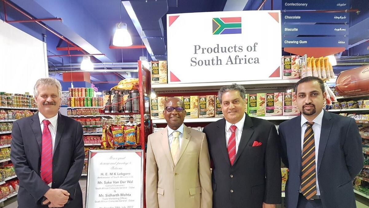 South African Ambassador visits Al Maya Supermarket