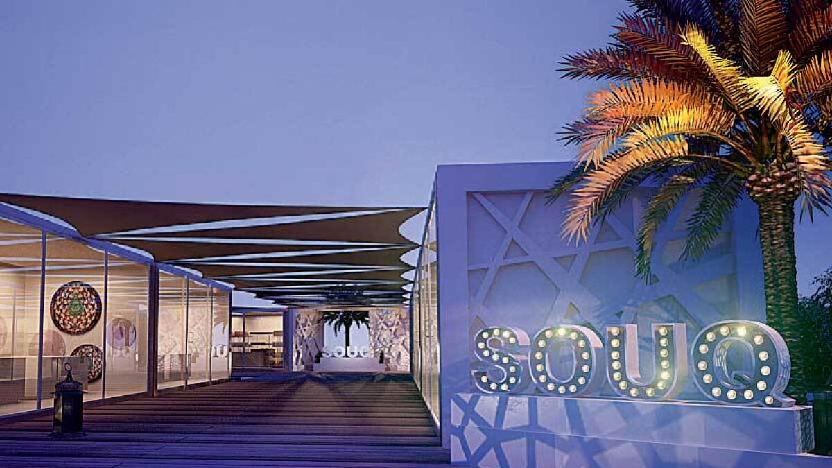 Take a trip back in time at the Souq Zone 