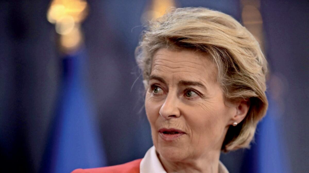 European Commission President Ursula von der Leyen. – AFP