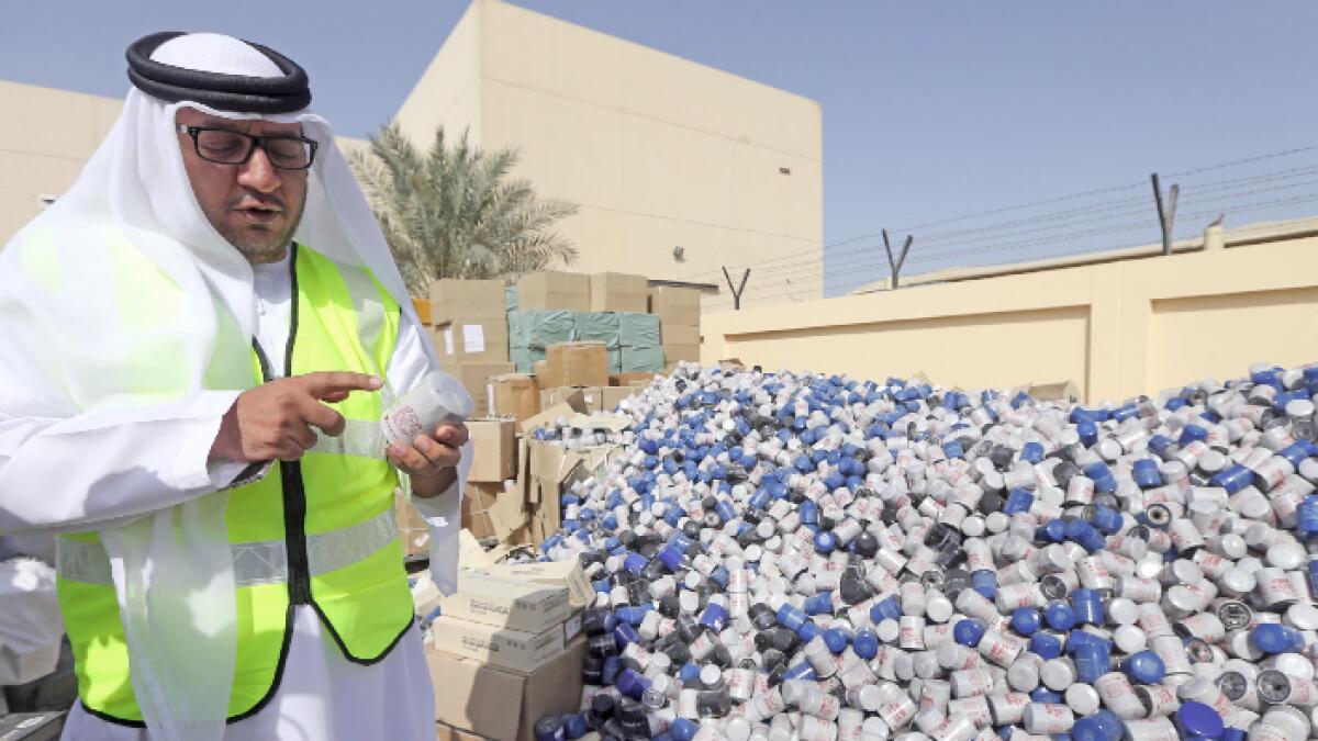 Video: Why Dubai destroyed and didnt donate fake iPhones, Rolex, LVs worth millions