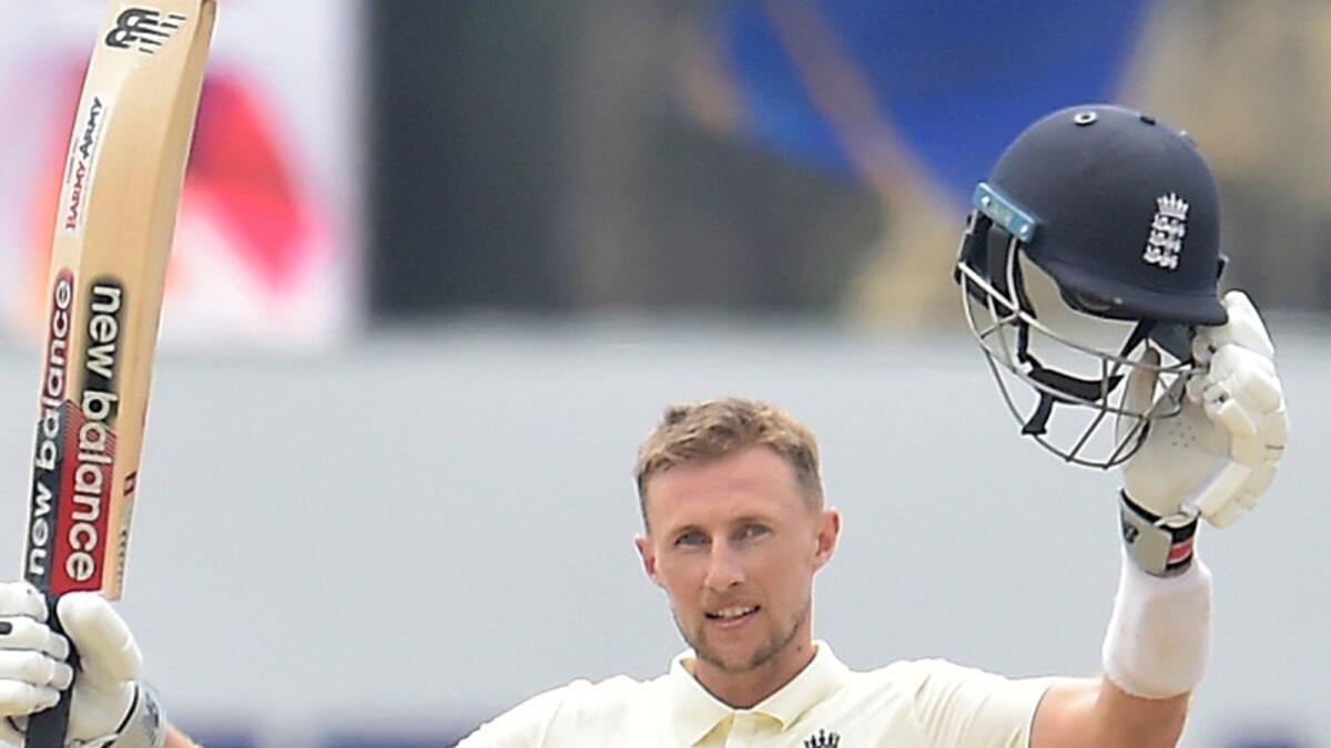 Joe Root hit 186 and completed his19th century in Tests.— Twitter