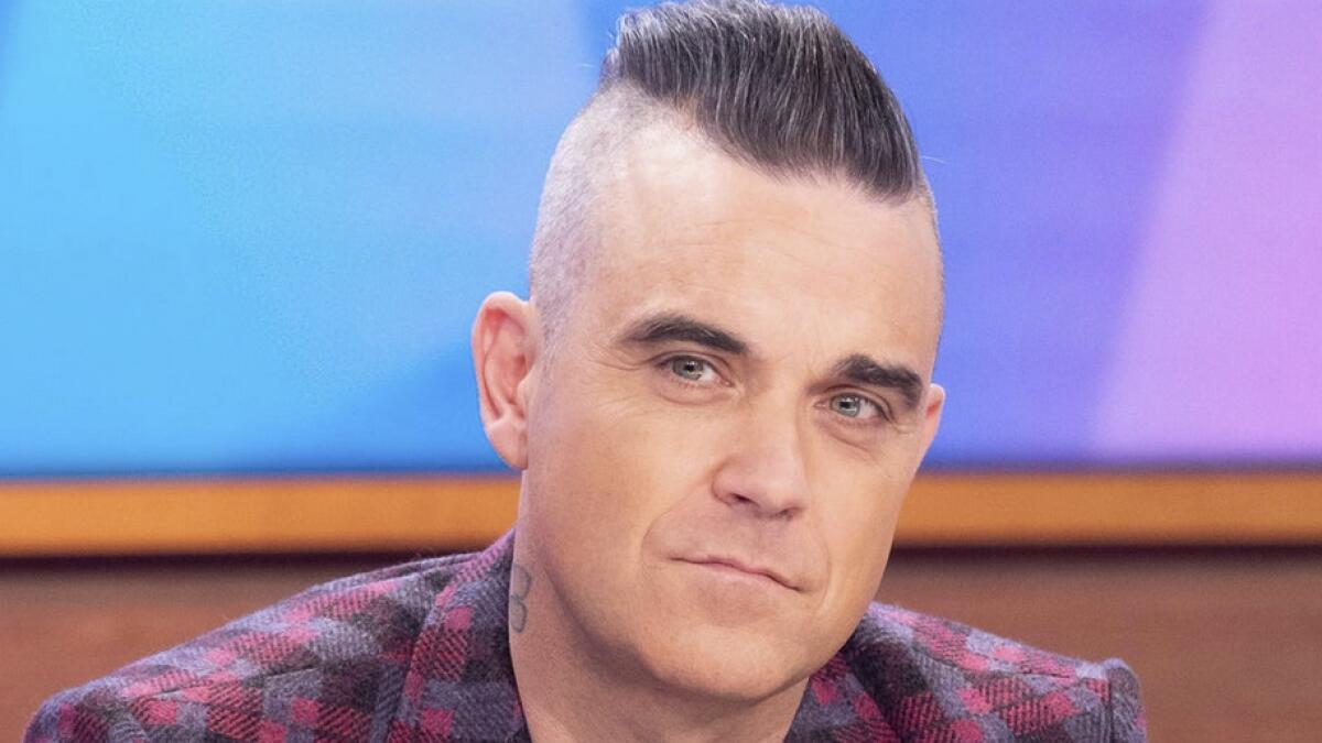Robbie Williams, singer, tattoo, music