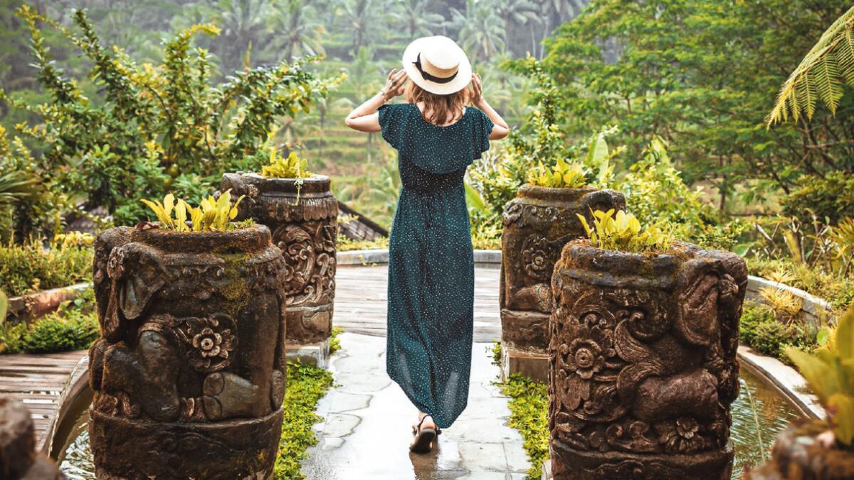 Tropical jungle,Ubud , Bali.