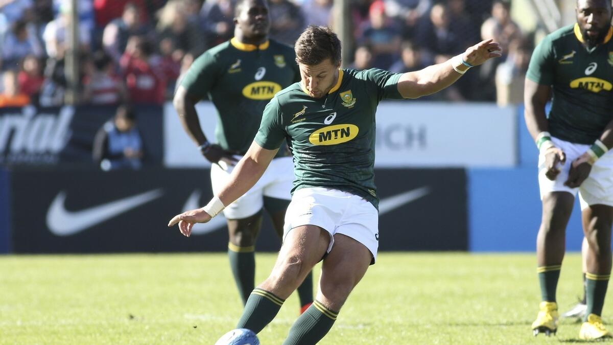 Springboks crush Pumas to win Rugby Championship