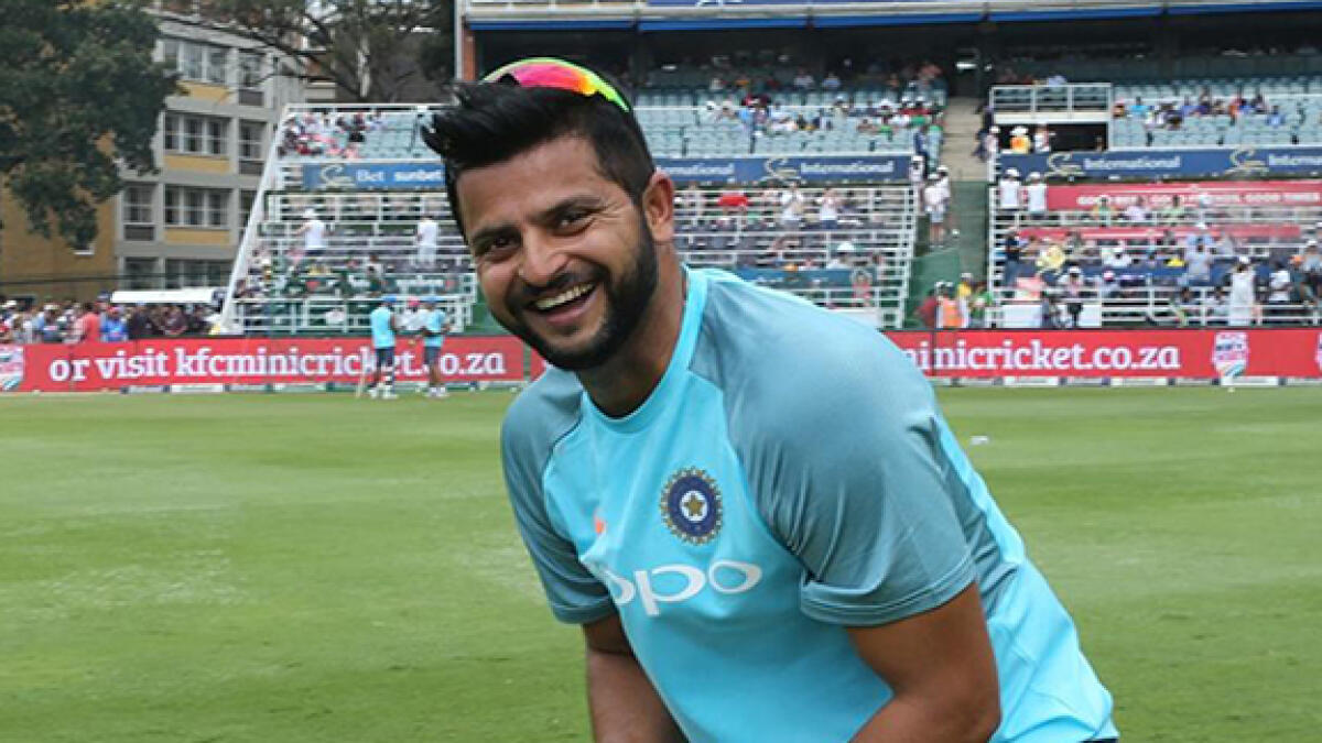 Suresh Raina managed to play only 18 Test matches and his 120 on debut remained his highest score. -- Agencies