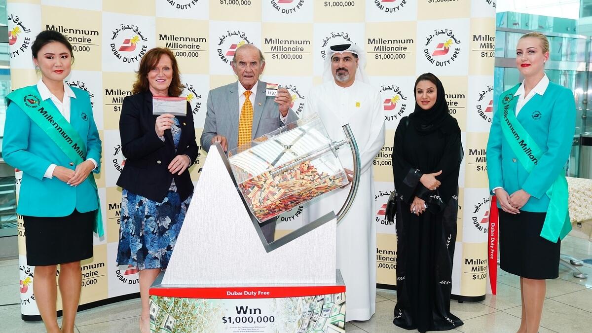10 expats win $1 million at Dubai Duty Free raffle
