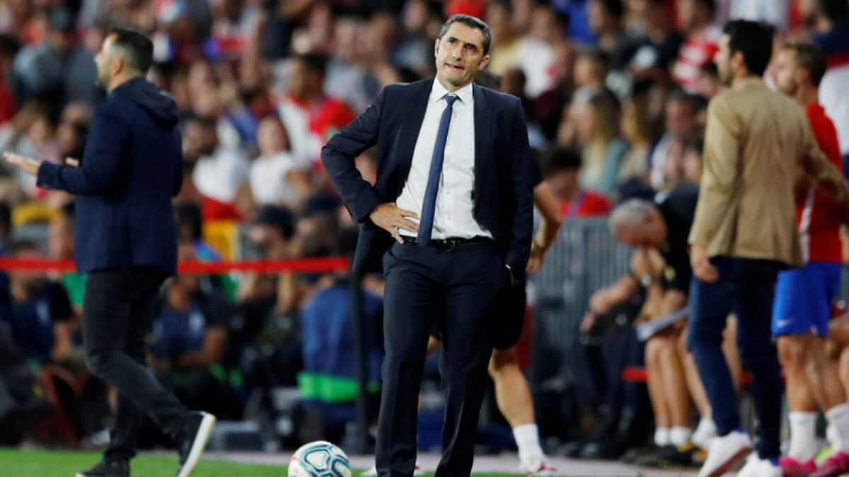 Valverde worried by Barcas limp away form after Granada defeat