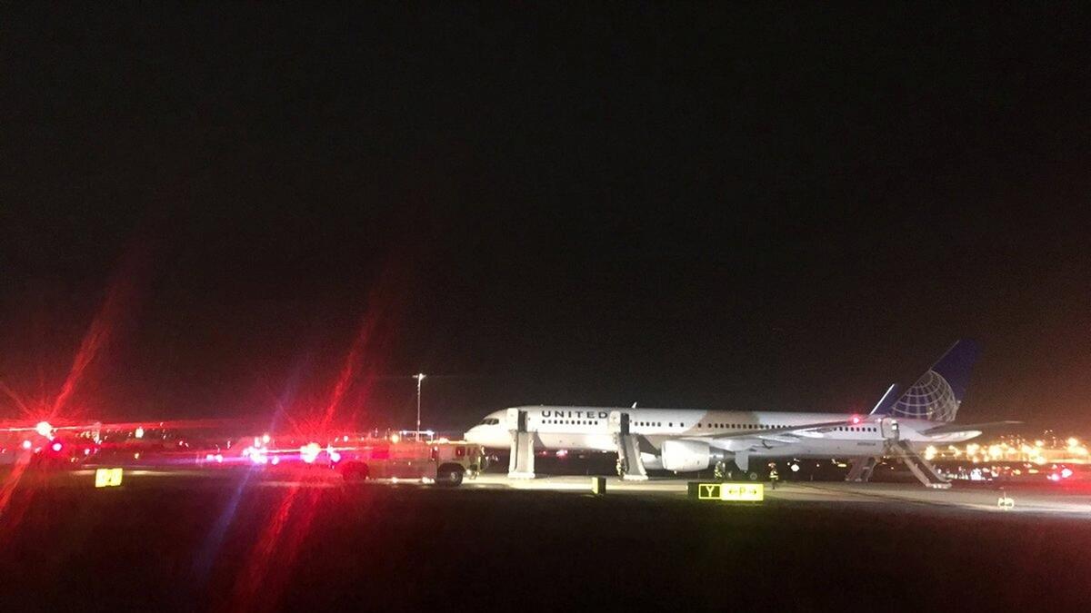 Newark, New Jersey airport closed after United Airlines engine fire