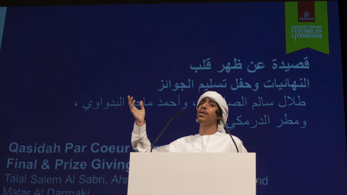 Emirates Airline Festival of Literature launches poetry, quiz competitions