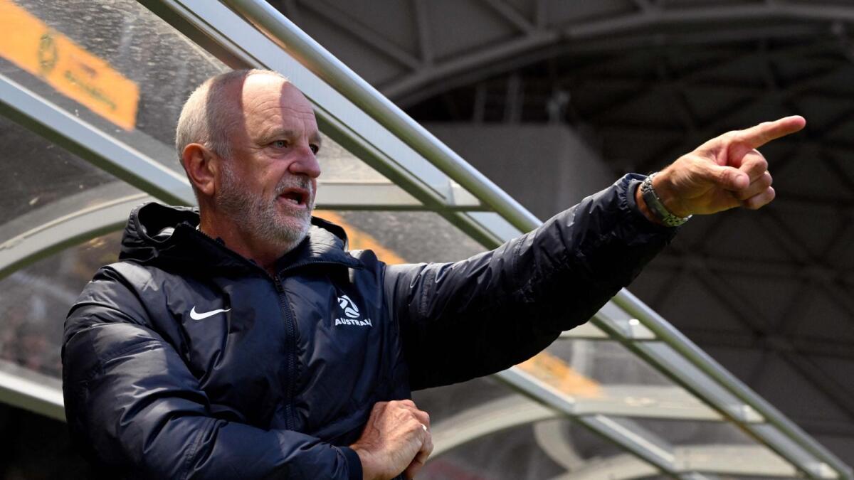 Australian coach Graham Arnold is oozing confidence. - AFP File