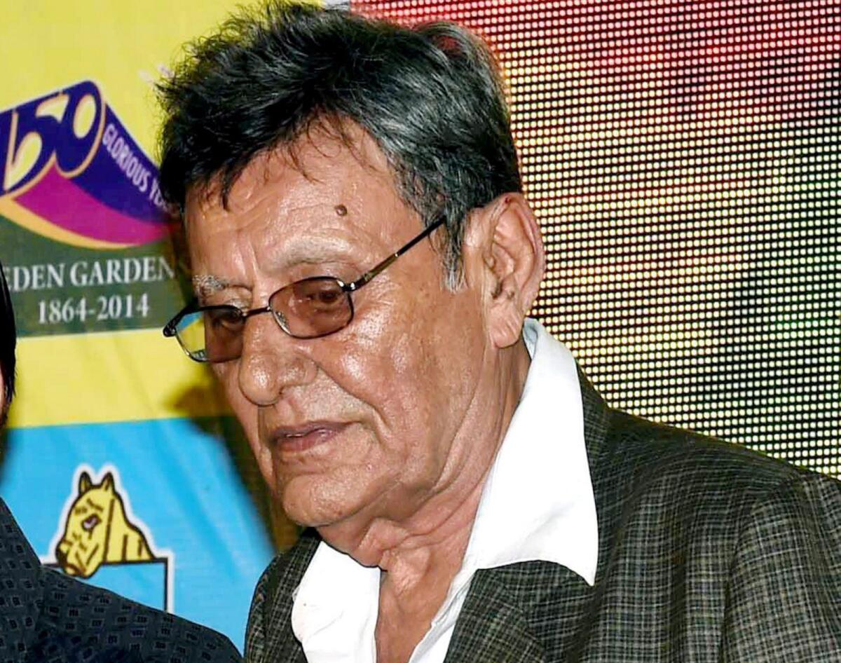Former Indian cricketer Salim Durani. — PTI