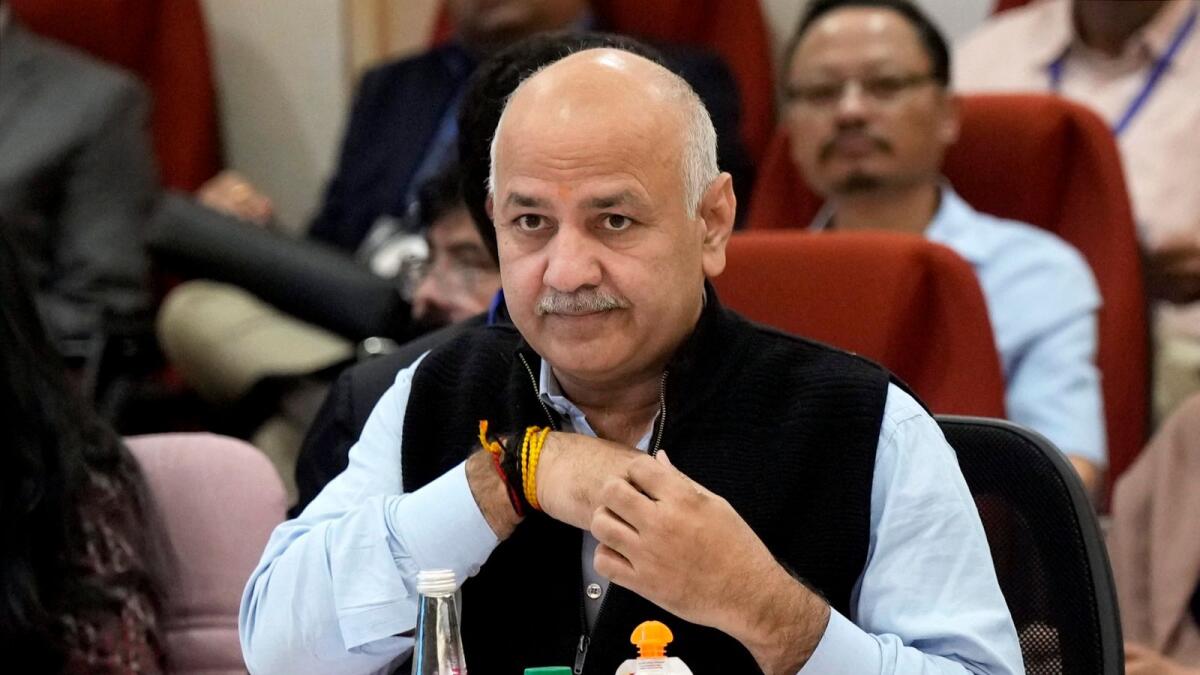 Manish Sisodia has not been named as accused in the charge sheet, according to the CBI. — PTI