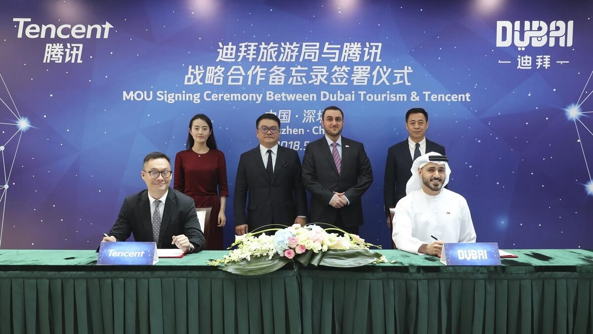 Dubai Tourism signs agreement with Chinas Tencent