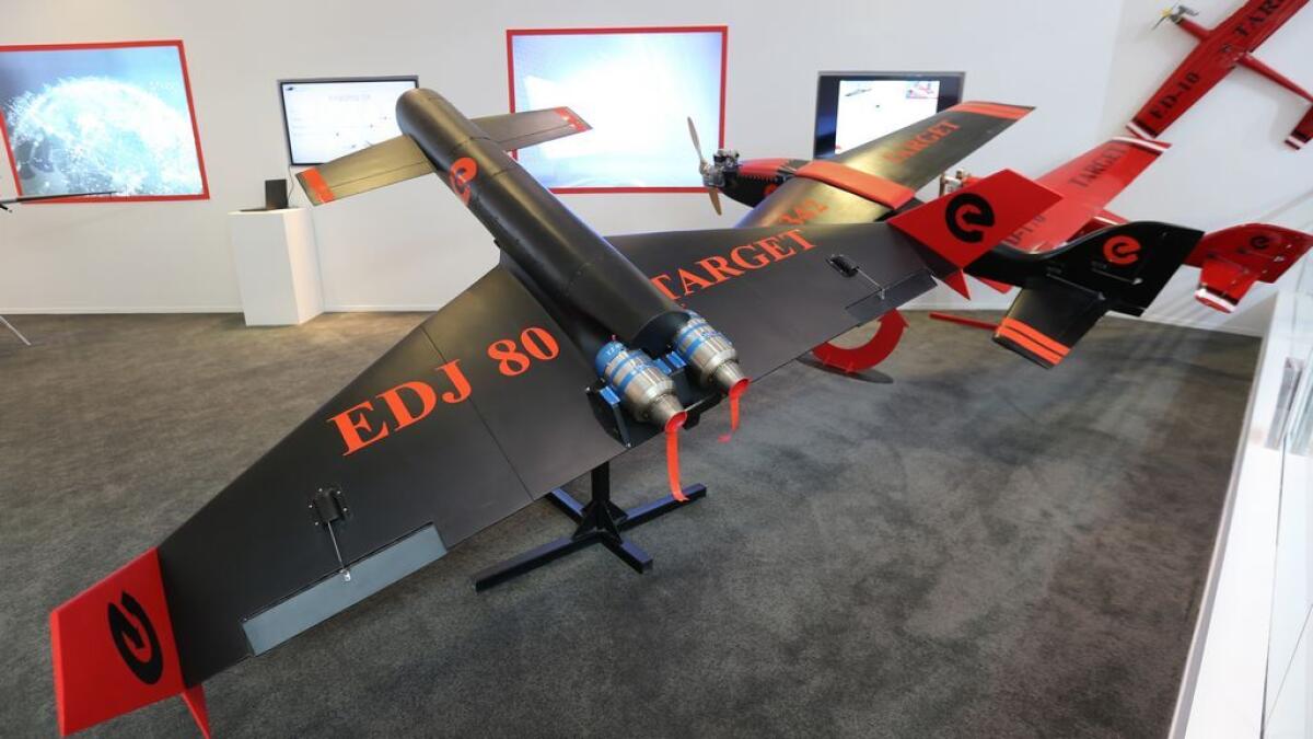 Military drones soar above worlds battlefields 