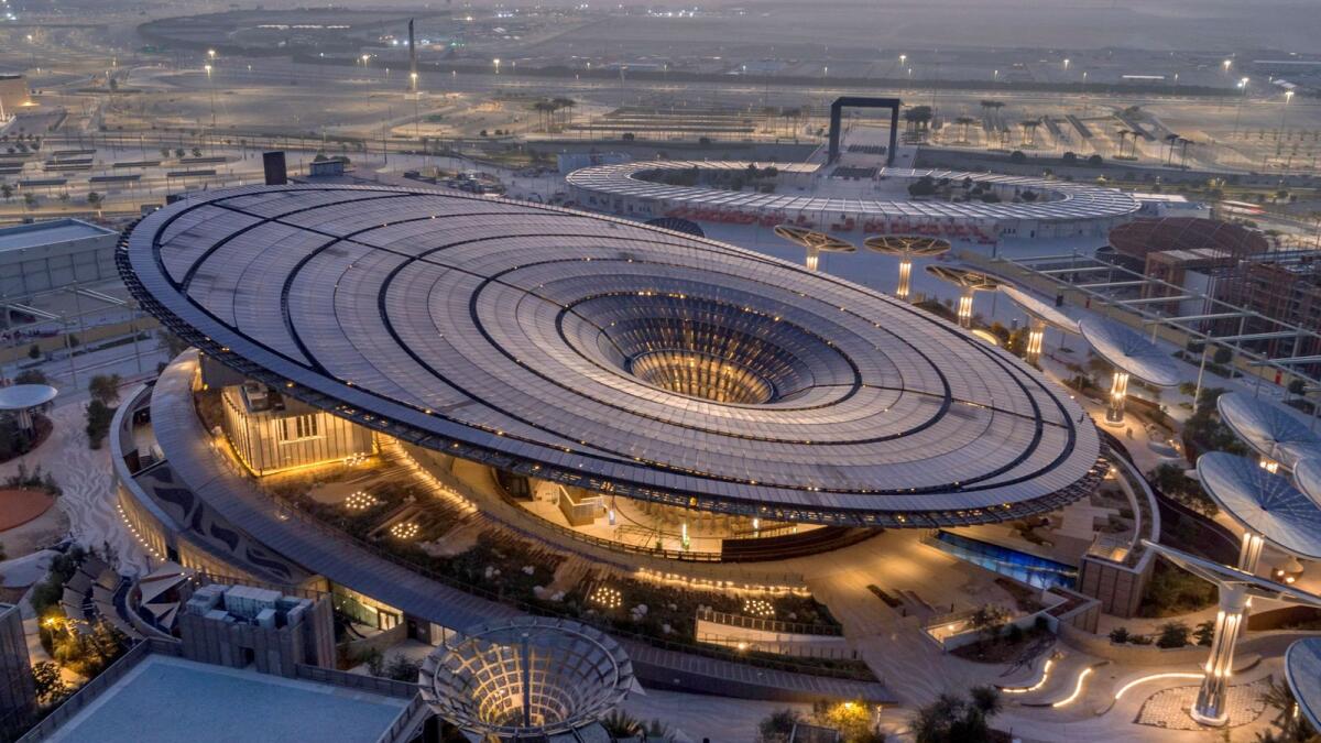 Sustainability Pavilion at Expo 2020 Dubai. — File photo