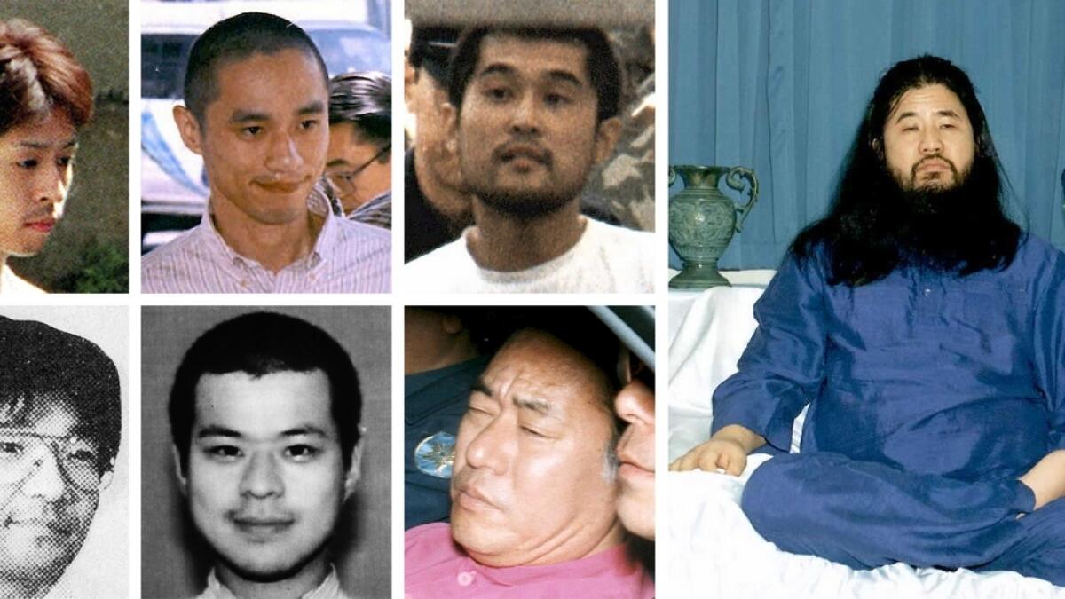 Japan executes sarin gas attack cultists
