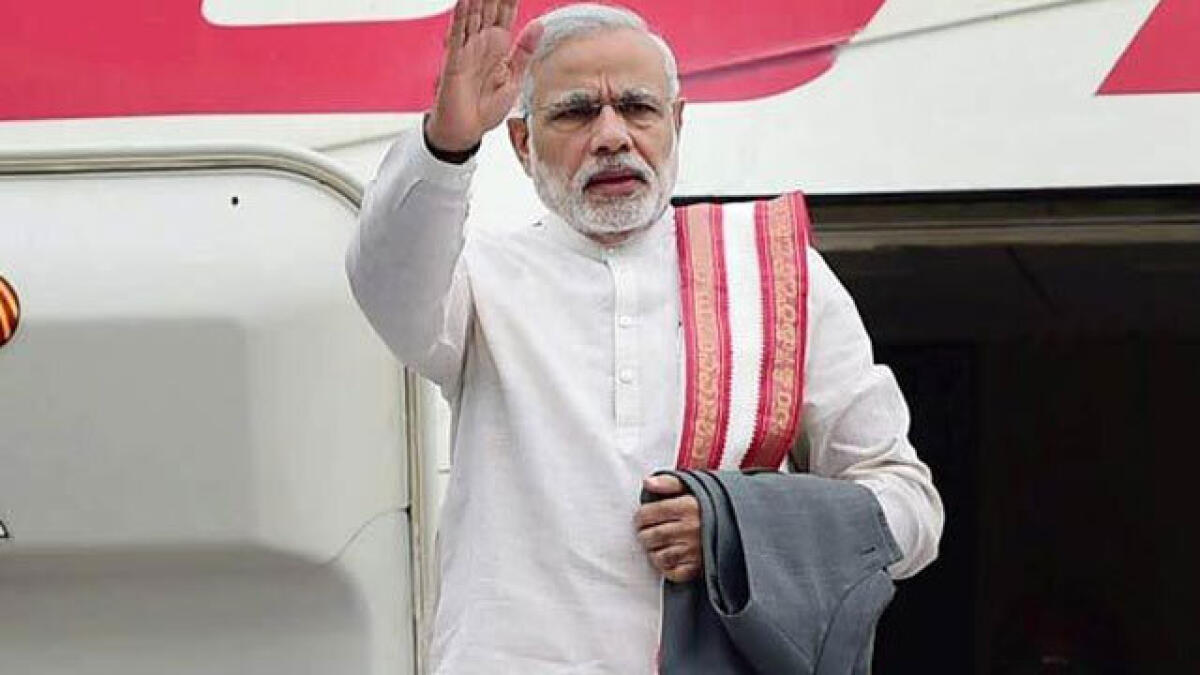 Indian PM Modi leaves on Central Asia, Russia visit