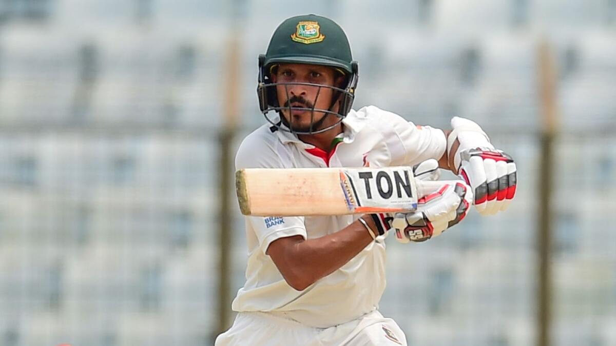 Bangladesh batsman Nasir Hossain. — AFP file