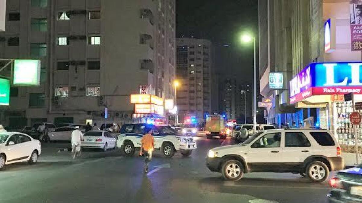 Bomb hoax in Sharjah building