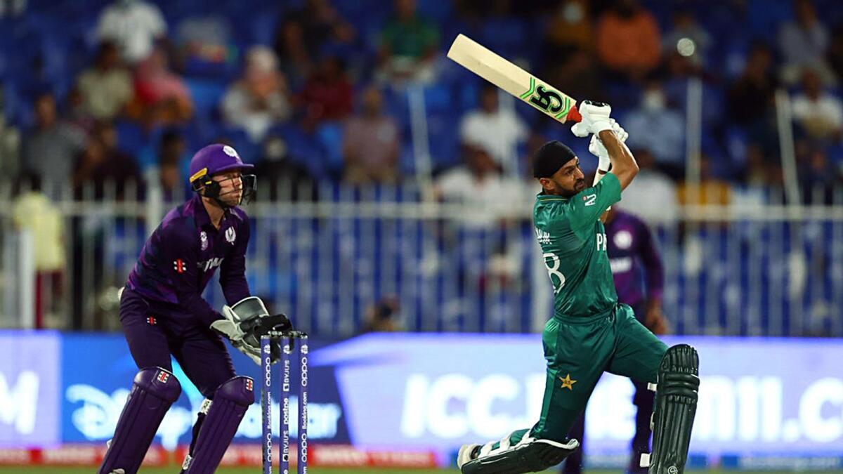 Pakistan's Shoaib Malik hit a brilliant half century against Scotland. (ANI)