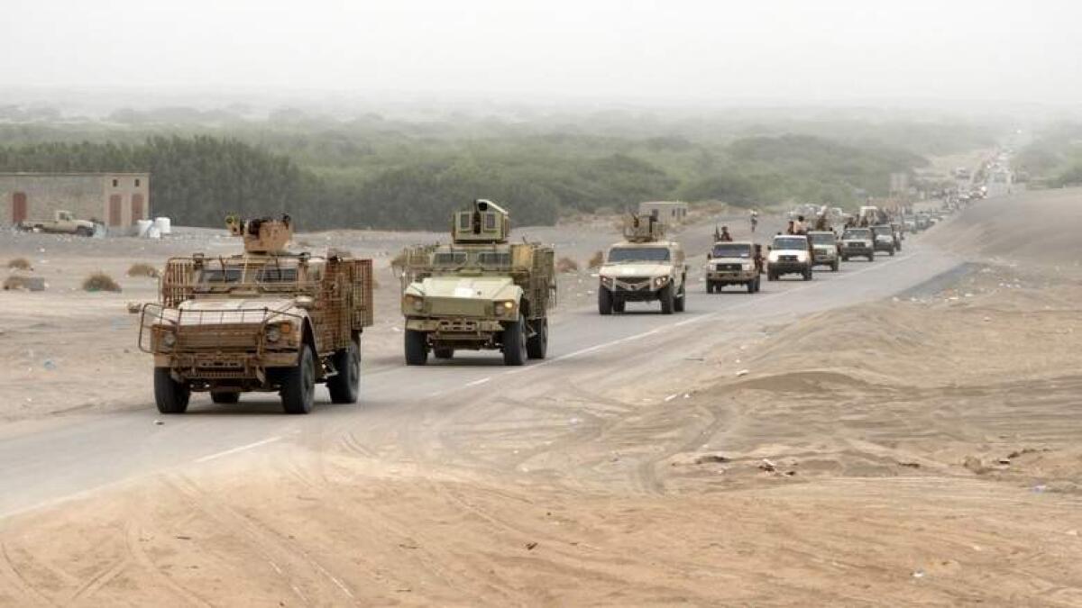 Yemeni forces inching closer to Hodeida city