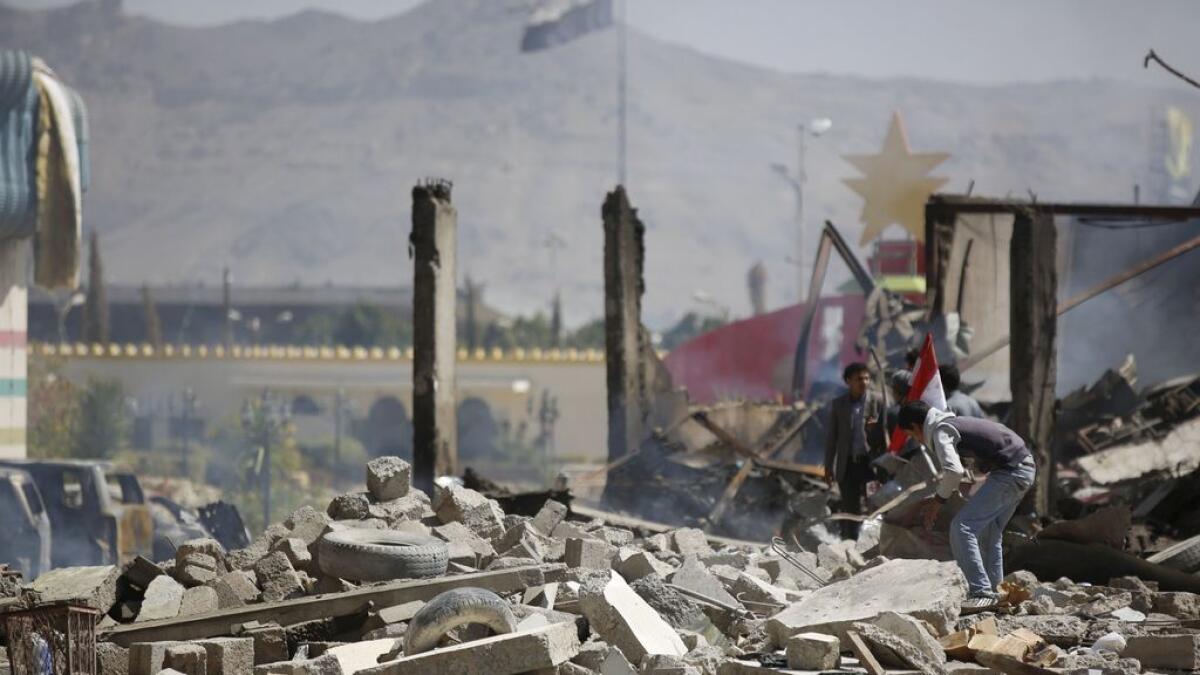 2 killed, 15 wounded in Saudi-led strike on Yemen workshop