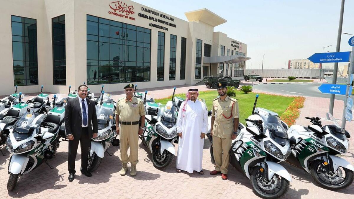 Dubai Police adds 24 Kawasaki Concours bikes to its fleet