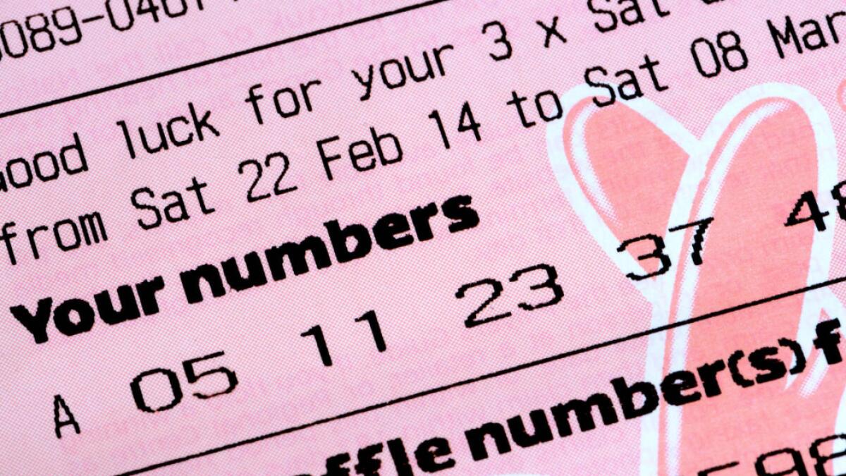 Man buys same lottery ticket twice, wins double