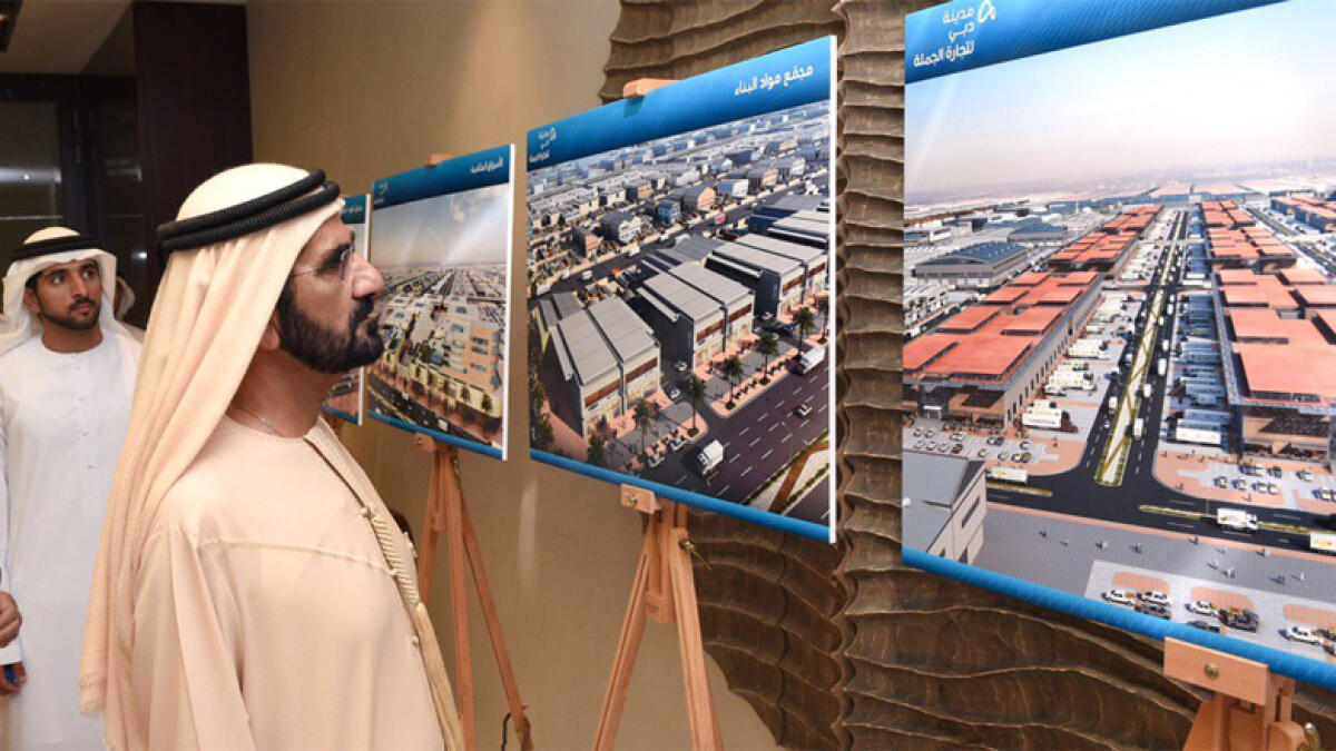 Shaikh Mohammed launches Dubai Wholesale City