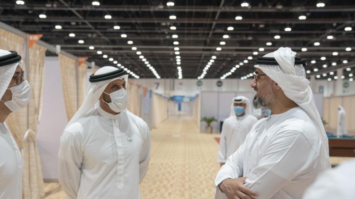 Sheikh Khalid bin Mohamed bin Zayed Al Nahyan, UAE, Abu Dhabi, Dubai, coronavirus, Covid-19