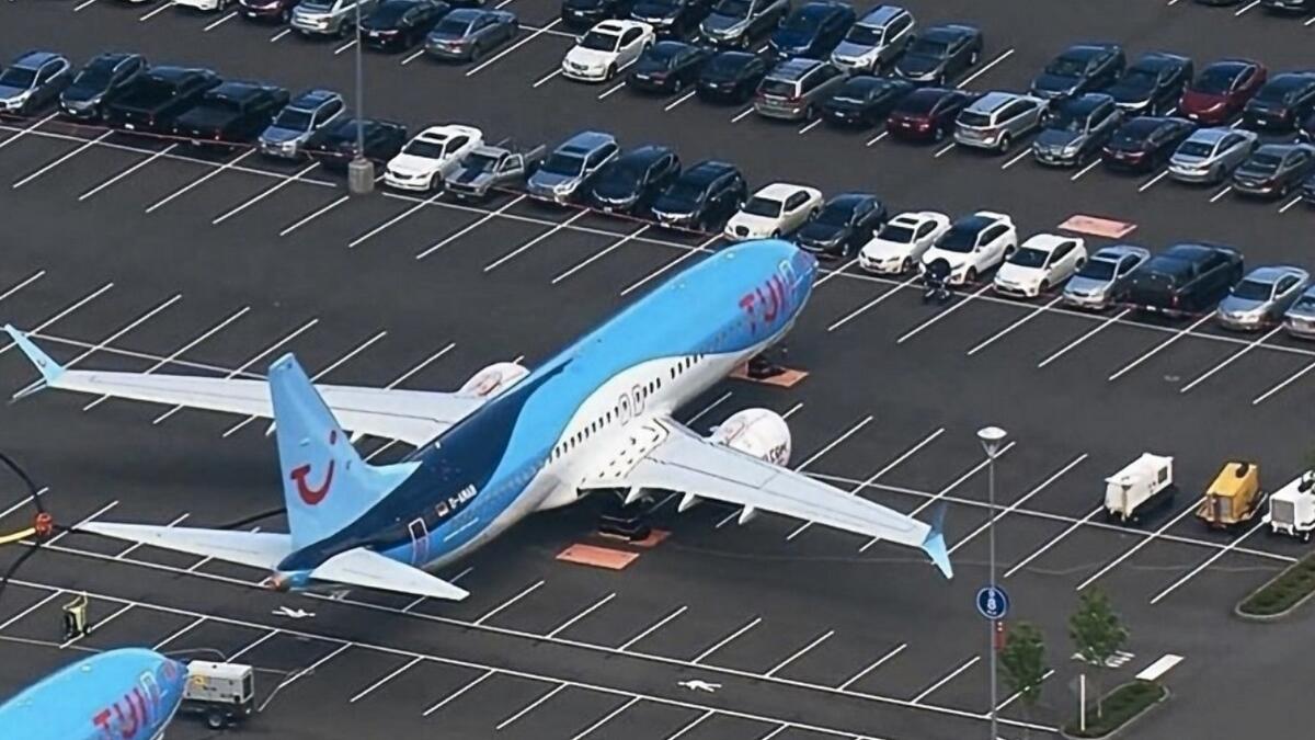 Video: Boeing forced to park grounded 737 Max jets in employee parking lot