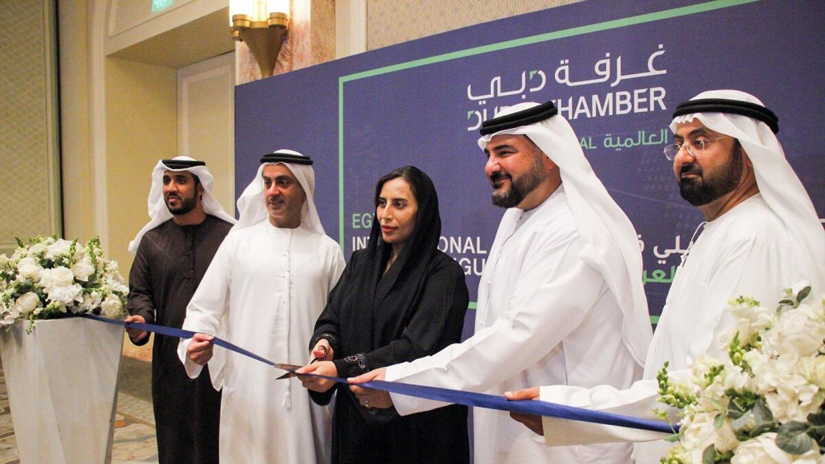 The Cairo office was officially inaugurated on Monday at a special ceremony in the presence of Mariam Khalifa Al Kaabi, UAE Ambassador to Egypt; Omar Khan, executive director, International Offices at Dubai International Chamber; and a number of high-profile Emirati and Egyptian business leaders. — Supplied photo