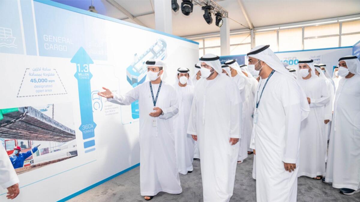 Sheikh Mohammed bin Hamad bin Mohammed Al Sharqi, Crown Prince of Fujairah, along with other  senior delegates. — Wam