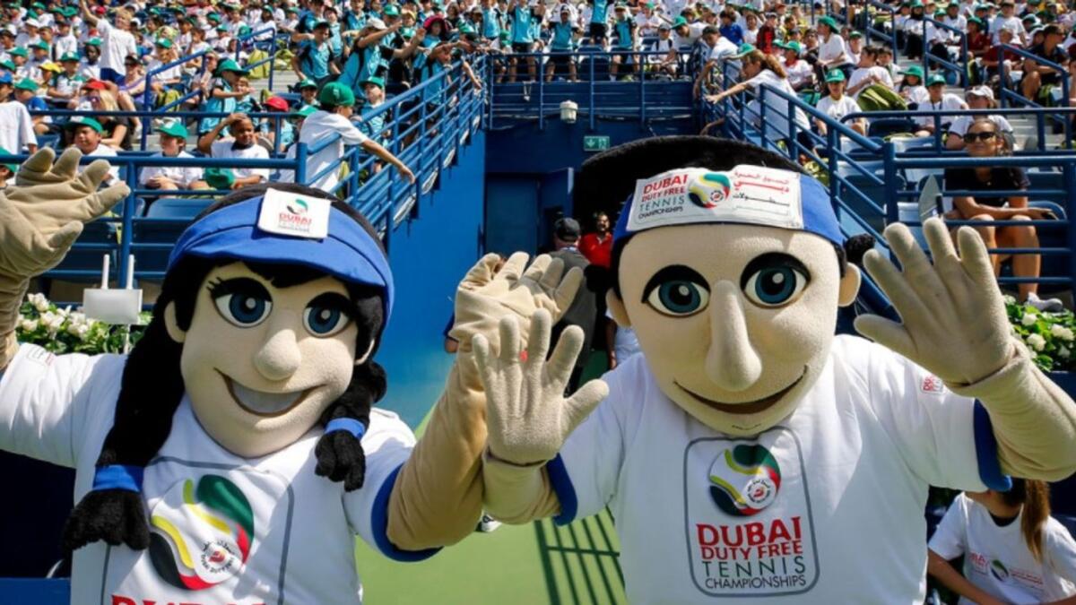 This Dubai tournament is a grand celebration of tennis. (DDF tennis)