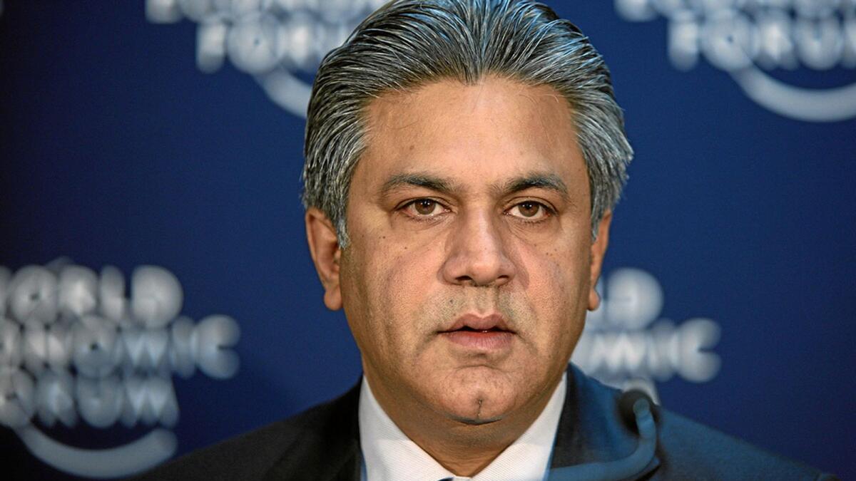 Arif Naqvi was a regular attendee of the World Economic Forum in Davos.
