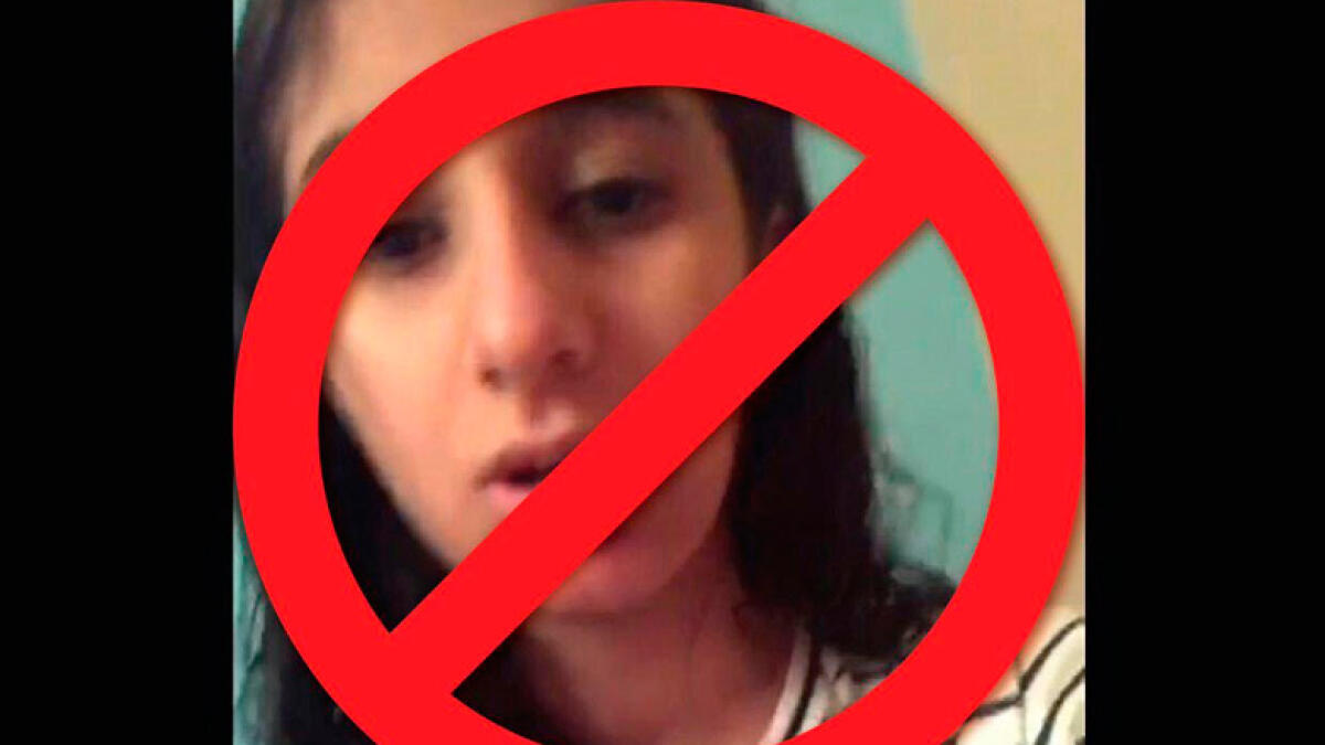  UAE cops warn girl after she insults them in a  video 