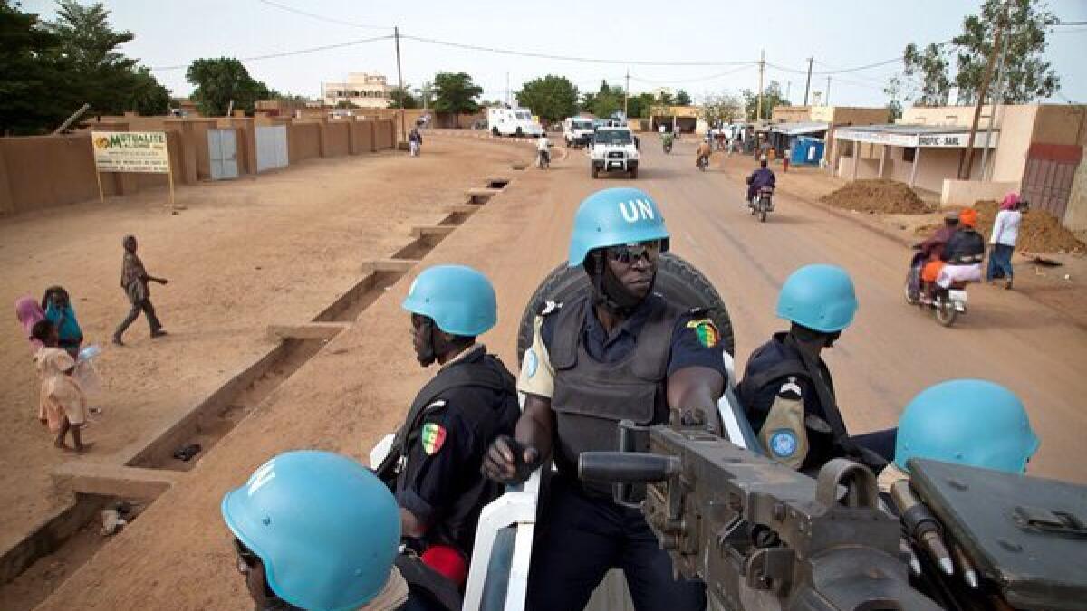 Six UN peacekeepers among 9 troops killed in Mali attacks