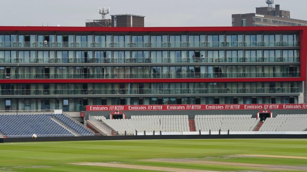 Fifth Test match between England and India at Old Trafford cricket ground was cancelled due to Covid concerns. — AP