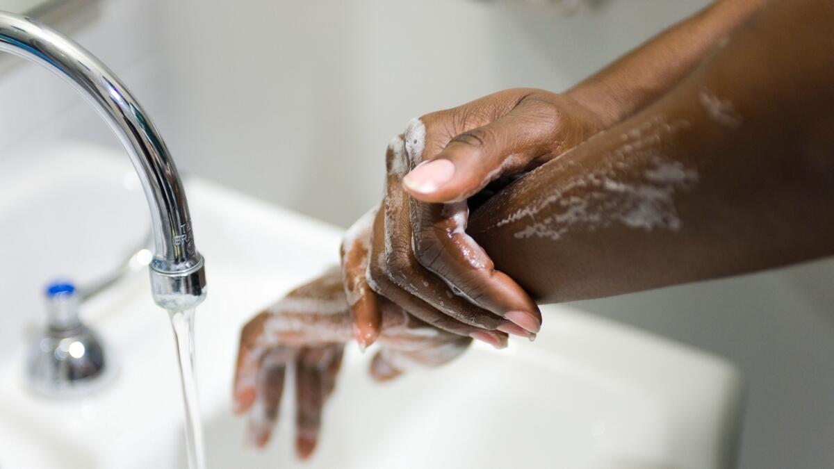 coronavirus, covid-19, washing hands, soap and water
