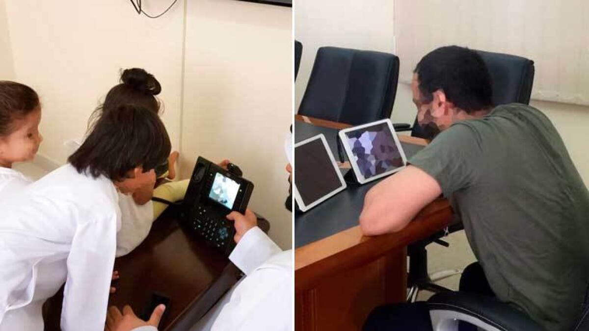 Abu Dhabi prisoners can now video chat with their children