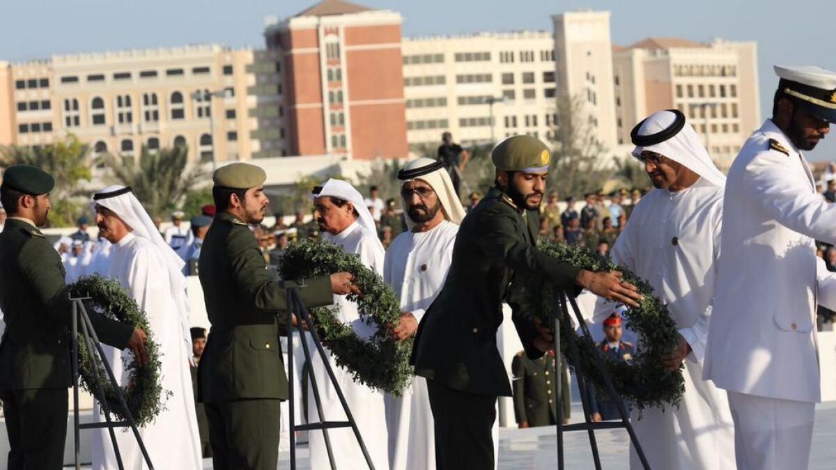 Watch: Monument to honour UAE martyrs inaugurated  