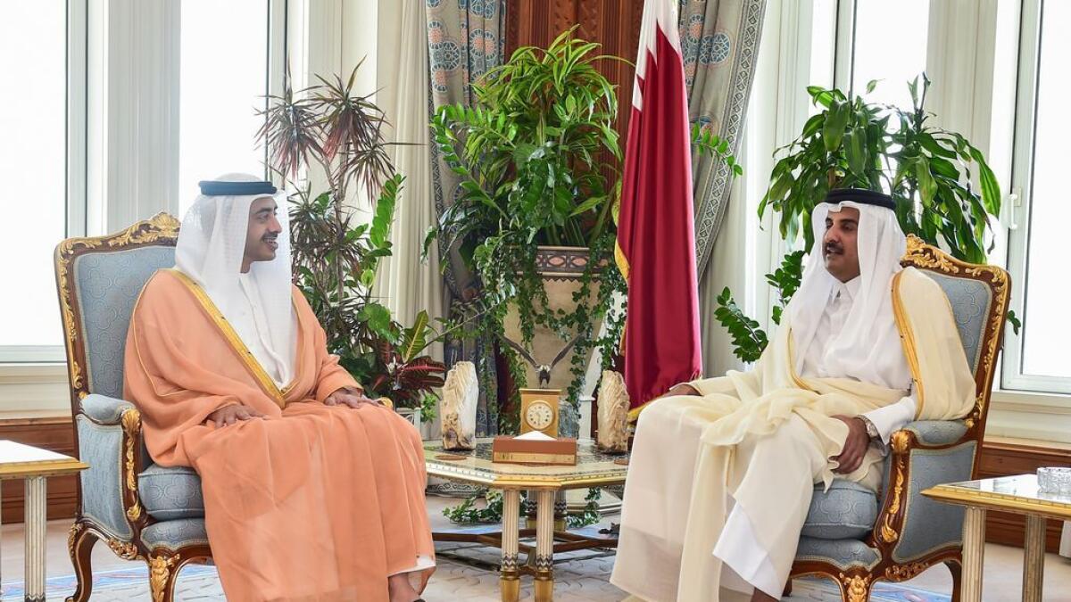  UAE-Qatar affirm commitment to continuing mutual consultation