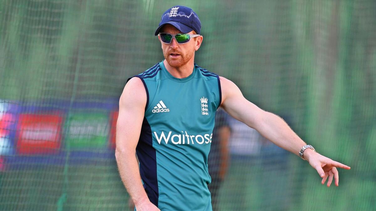 Former England captain Paul Collingwood was at the T20 World Cup earlier this year with England before going to the Ashes, but flew back to Britain last week. — AFP