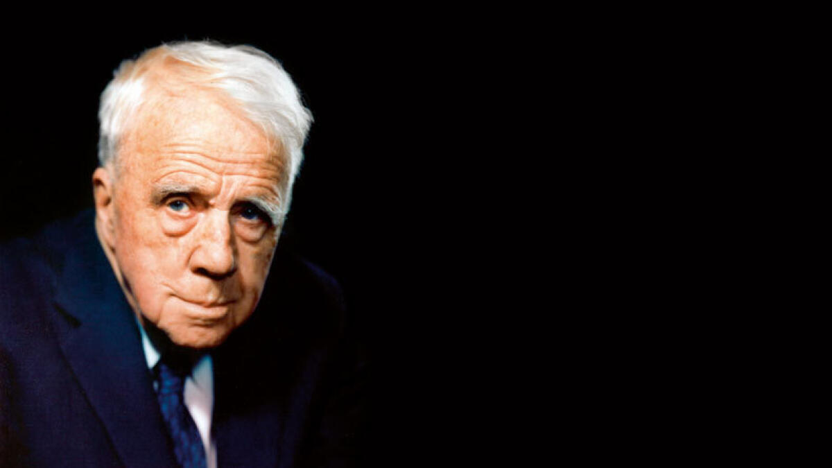 Robert Frost: To be a poet is a condition, not a profession