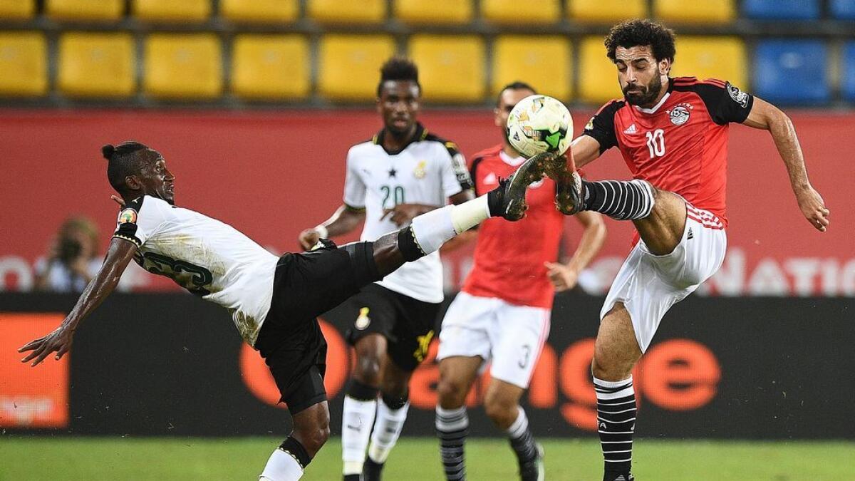 Salah sinks Ghana as Egypt reach African quarterfinals