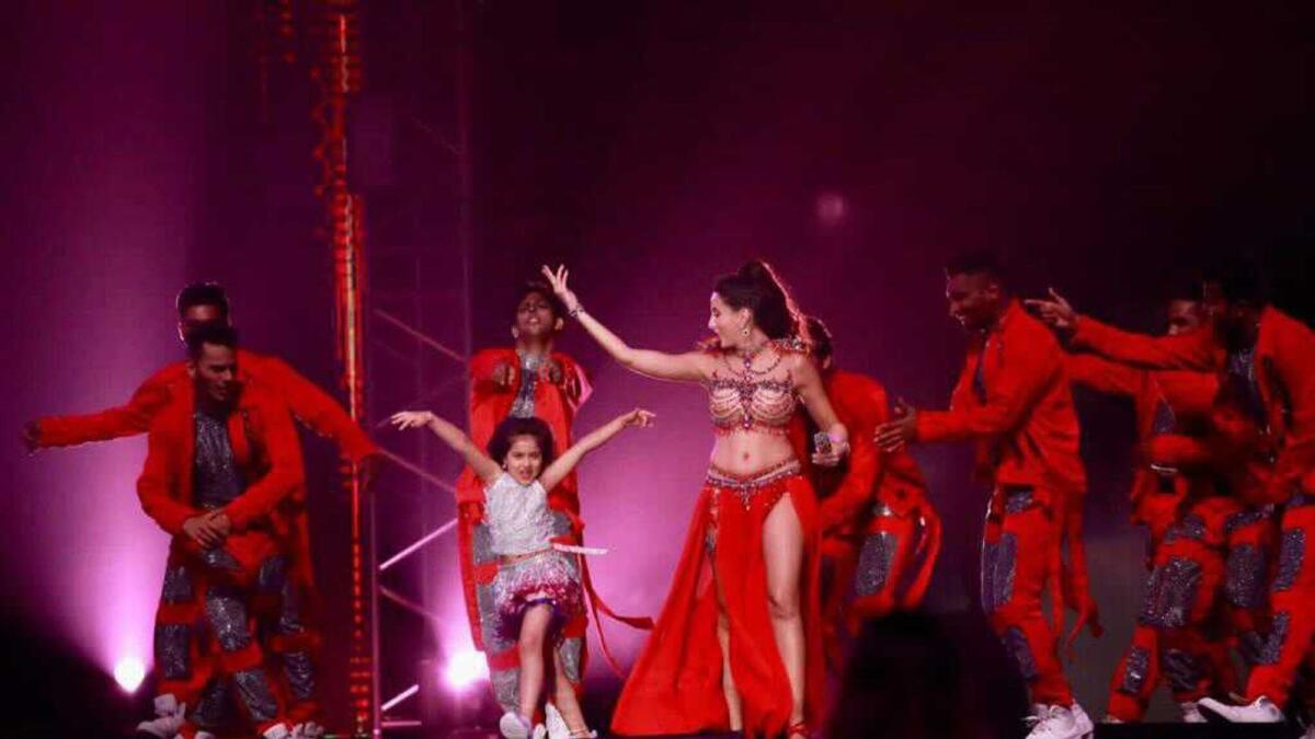 Nora Fatehi dances to her viral chartbuster 'Dance Meri Rani' with 6-year-old fan and Dubai-resident Kashvi